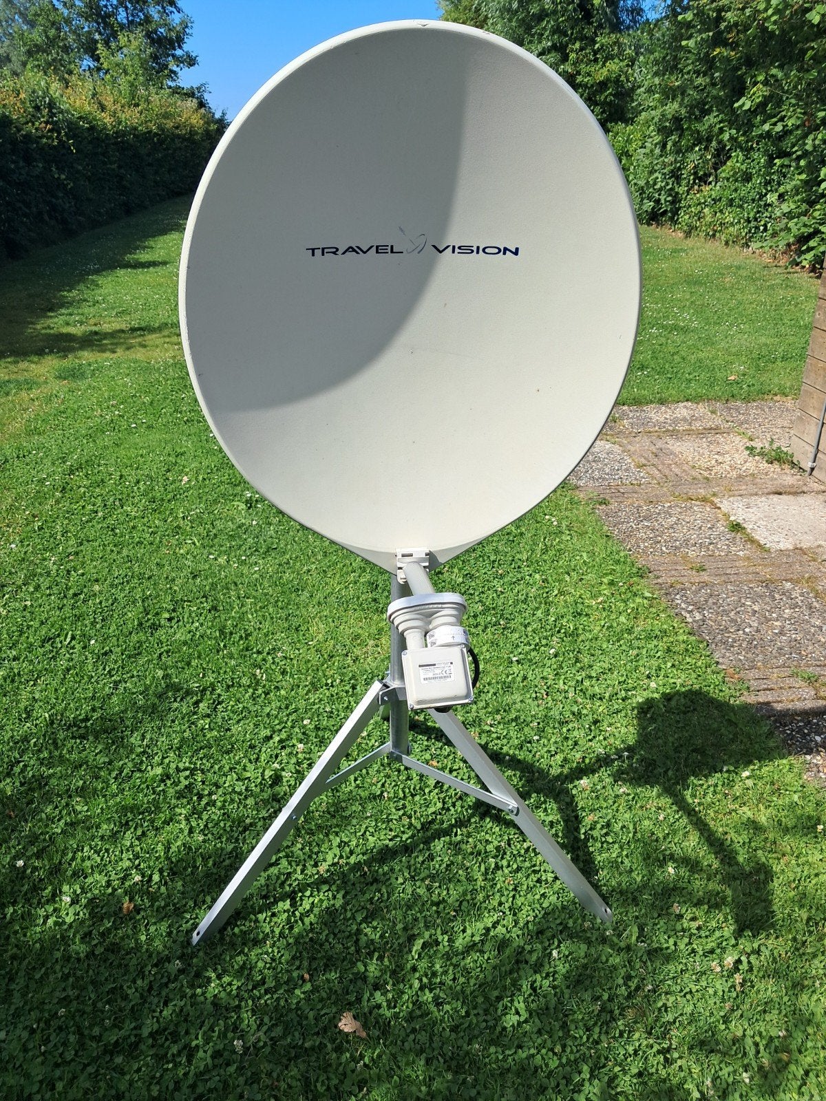 Complete Travel Vision R6 Schotelantenne, Ophalen, Zo goed als nieuw, (Schotel)antenne, Overige merken