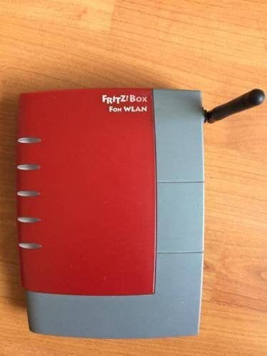 Fritz box 7170, zgan, router, Computers en Software, Ophalen of Verzenden, Zo goed als nieuw, Router met modem, Fritz!Box
