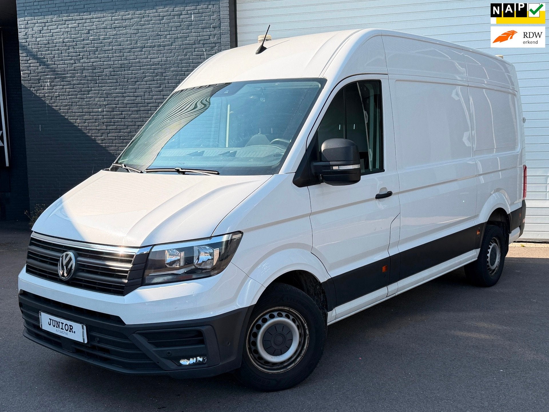 Volkswagen Crafter 35 2.0 TDI L3H2 Highline CARPLAY/BTW/CAME, Stof, Gebruikt, 4 cilinders, Volkswagen