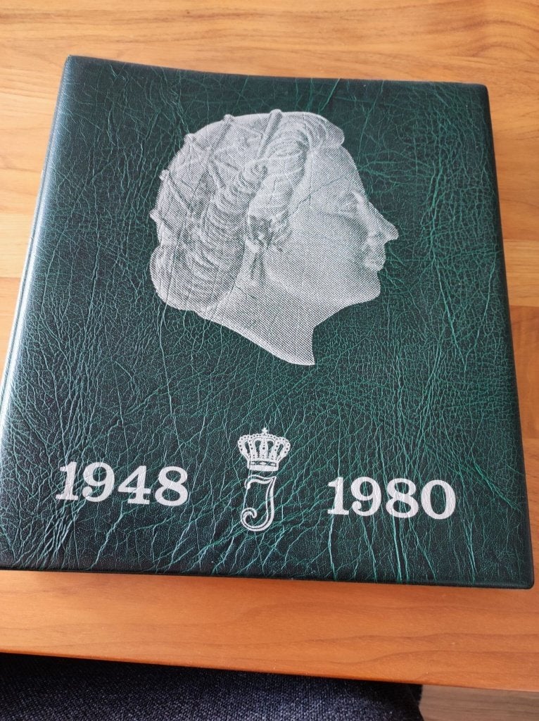 Juliana album, zilveren munten, Koningin Juliana, Zilver, Overige waardes, Verzenden