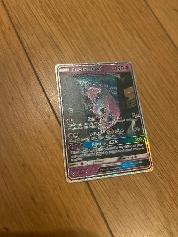 mewtwo gx, Verzenden, Zo goed als nieuw, Losse kaart