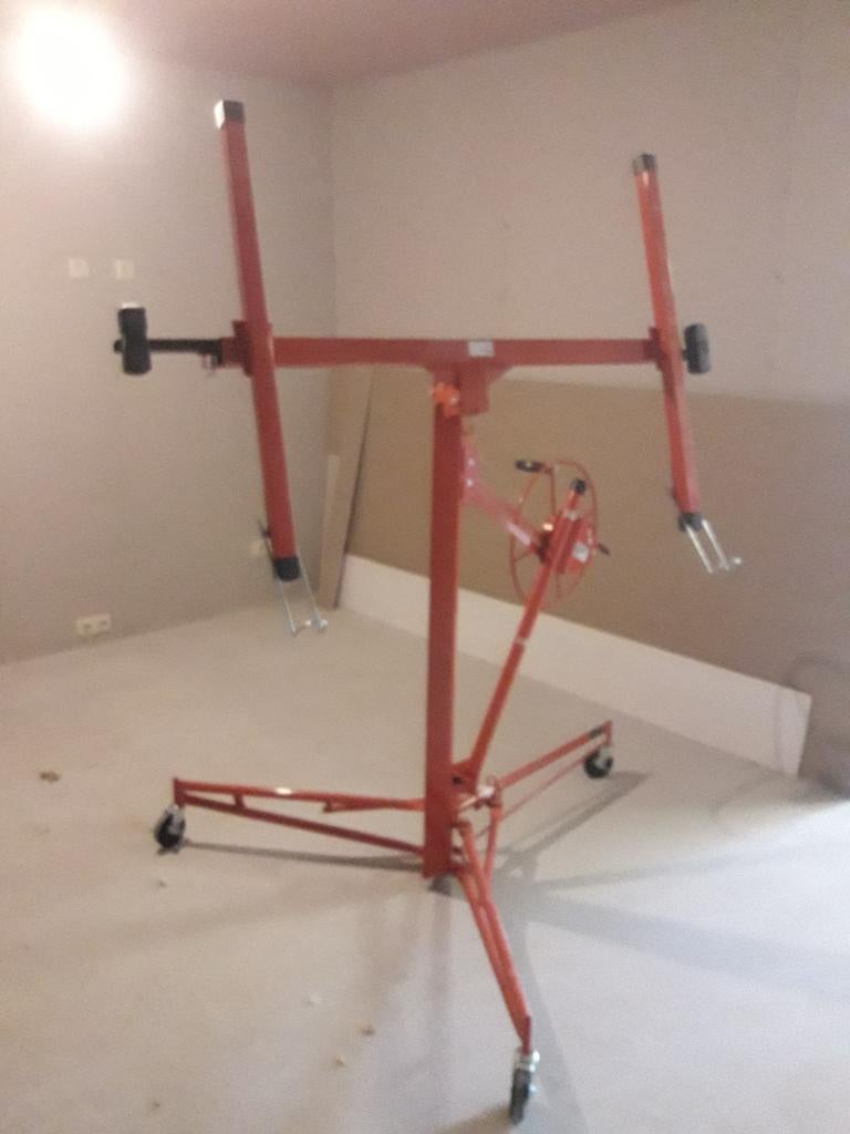 gipsplaatlift te huur, Ophalen, Gebruikt, Handmatig