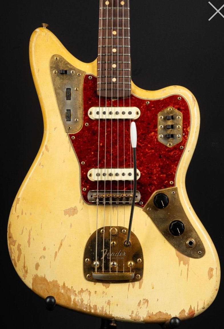 1964 Fender Jaguar, Ophalen of Verzenden, Gebruikt, Solid body, Fender