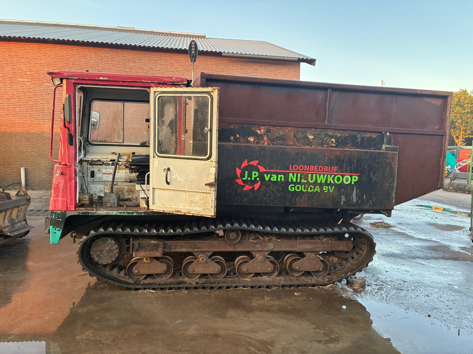 Ihi Rupsdumper, Ophalen, Dumper