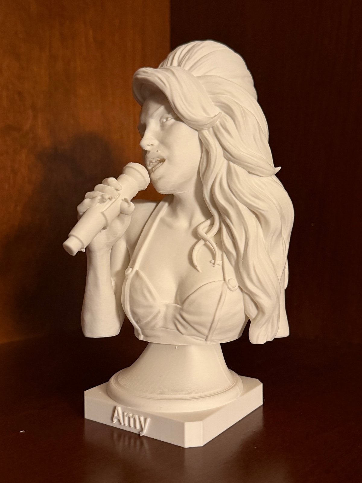 Amy Winehouse Buste - 20cm, Buste, Ophalen of Verzenden, 20 - 50 cm, Wit