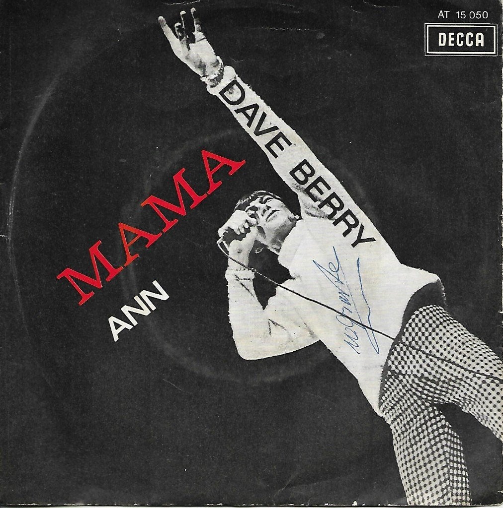 Dave Berry - Mama, Gebruikt, 7 inch, Single, Pop