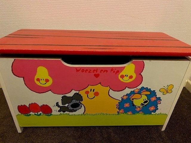 Woezel & Pip Speelgoedkist – Stevig & Handig (60x30x35 cm), Ophalen, Gebruikt, Overige typen