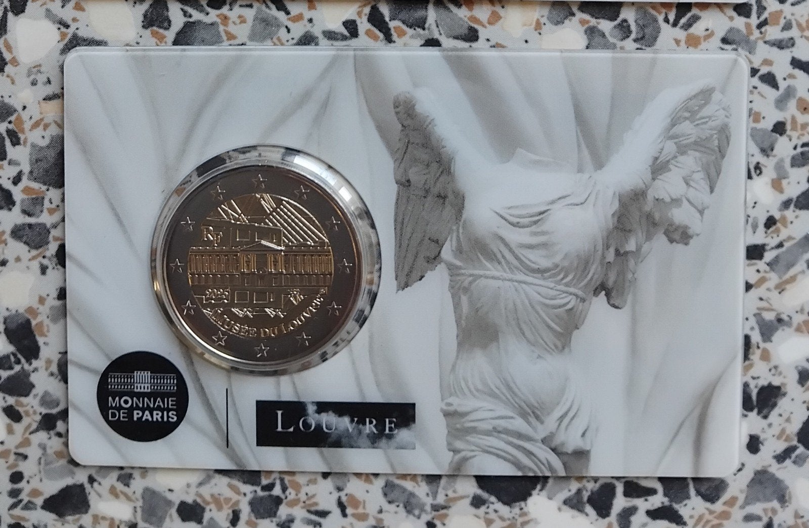coincard 2 Euro FRANKRIJK 2025 "le Louvre", Ophalen