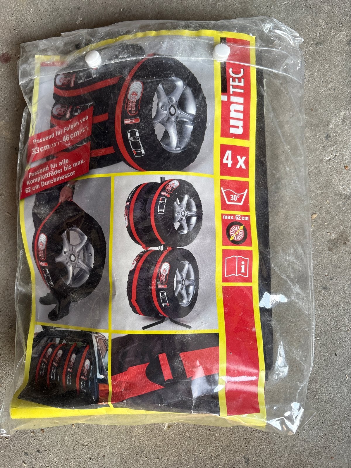 Unitec hoezen voor zomer/winterbanden. Nieuw, Auto diversen, Ophalen of Verzenden, Nieuw
