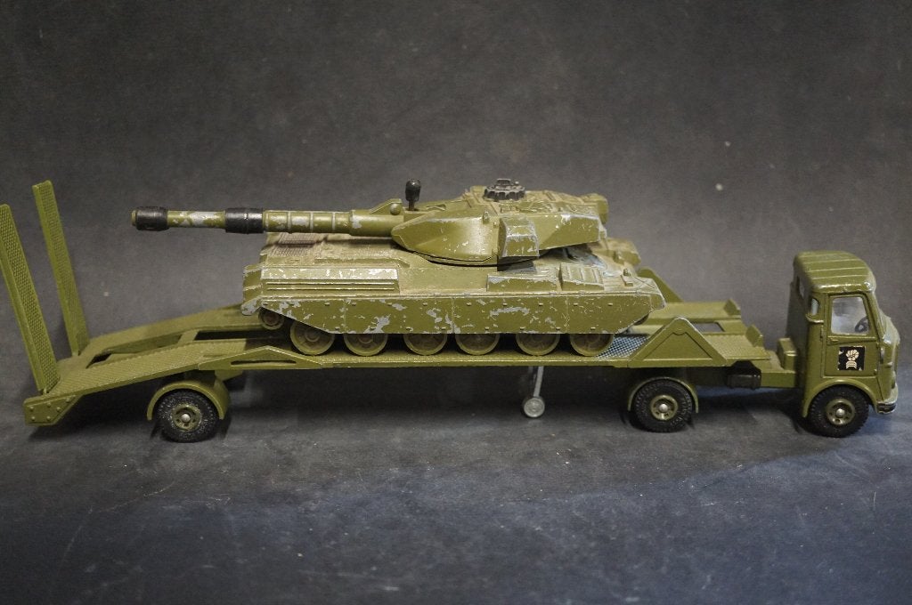 Dinky Toys AEC tank transporter - TOP vintage, Ophalen of Verzenden