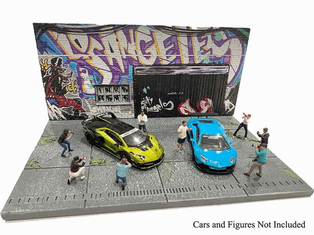 Mini GT 1:64 Art La Graffiti - Diorama Street 2024, -, Nieuw, Ophalen of Verzenden, -