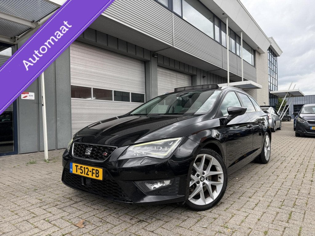 Seat Leon ST 2.0 TDI FR Automaat Full Option Xenon Pano Came, Auto's, Gebruikt, 4 cilinders, 150 pk, Leon