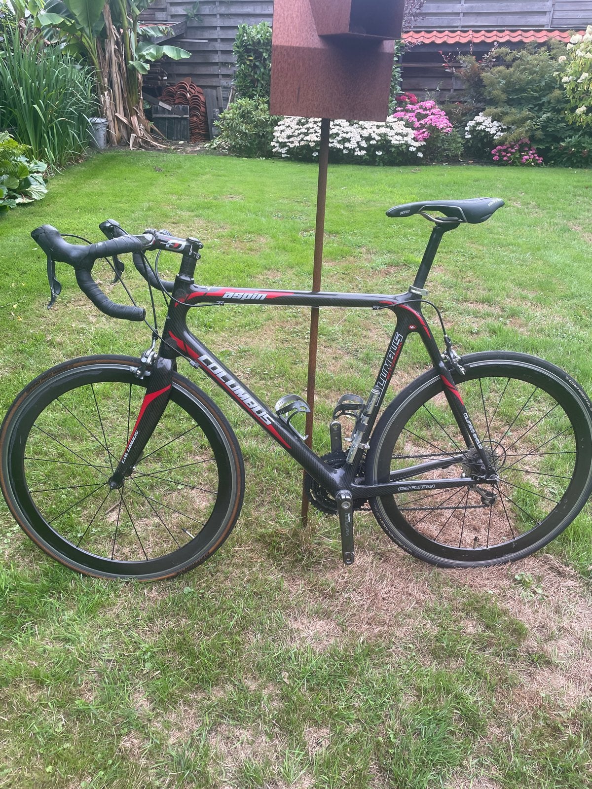 Columbus racefiets - Carbon frame - Shimano Ultegra, 28 inch, Gebruikt, Carbon, 57 tot 61 cm