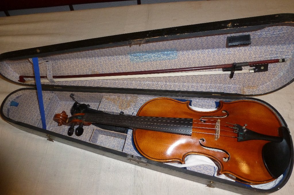 MOOIE ,OUDE VIOOL, Muziek en Instrumenten, Strijkinstrumenten | Violen en Altviolen, Gebruikt, Viool, Ophalen of Verzenden, 4/4-viool