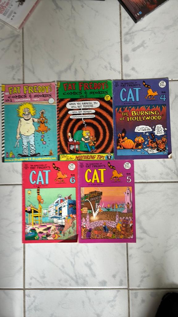 Fat Freddy, Meerdere stripboeken, Ophalen of Verzenden, Gelezen
