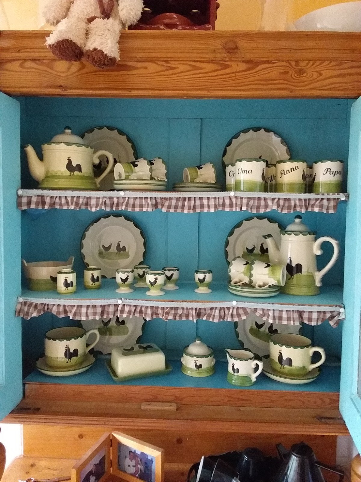 Zell am Harmersbach Hahn & Henne Servies, Antiek en Kunst, Antiek | Porselein, Ophalen