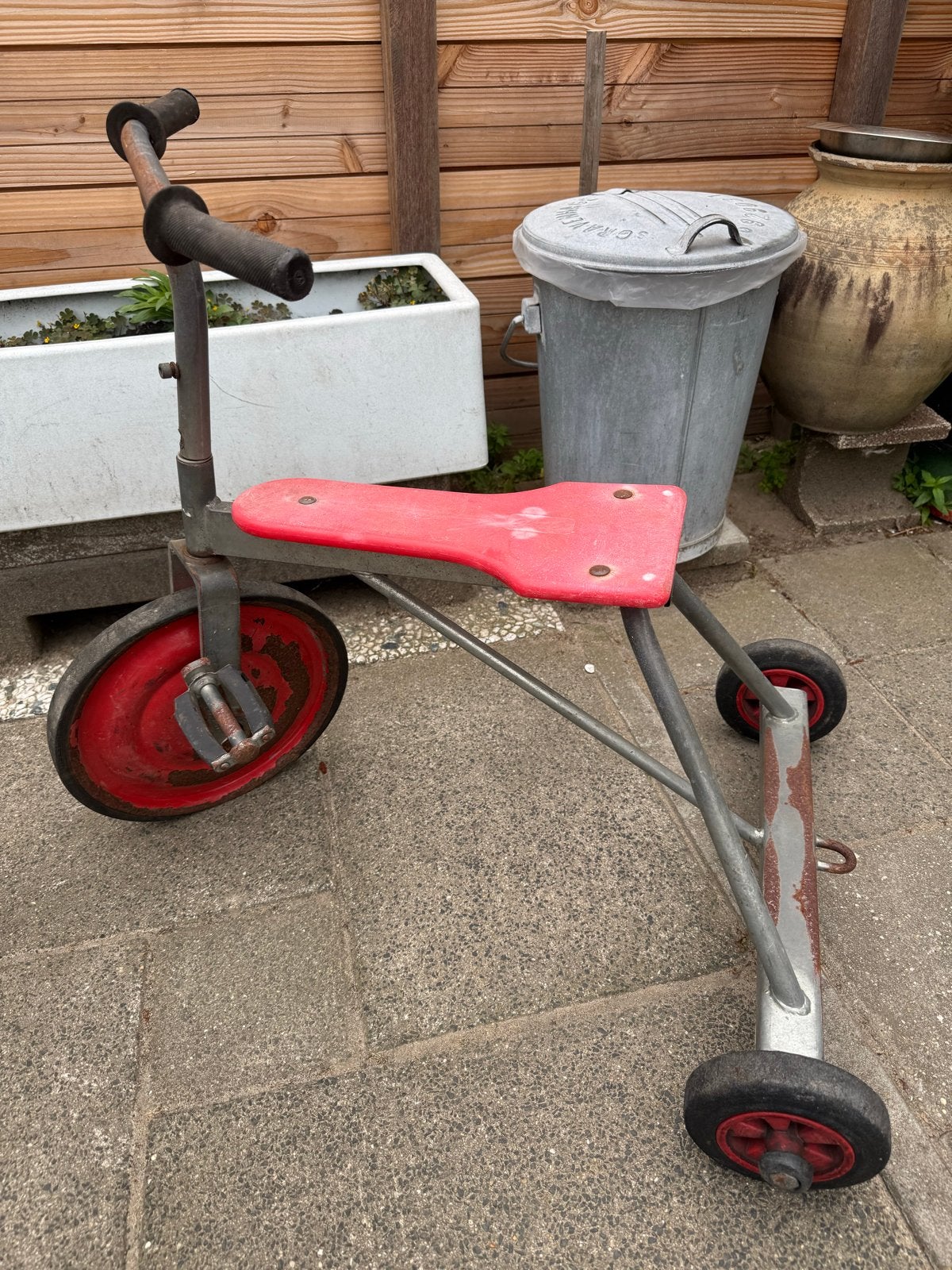 Vintage schoolfiets / trapfiets, Ophalen of Verzenden, Gebruikt