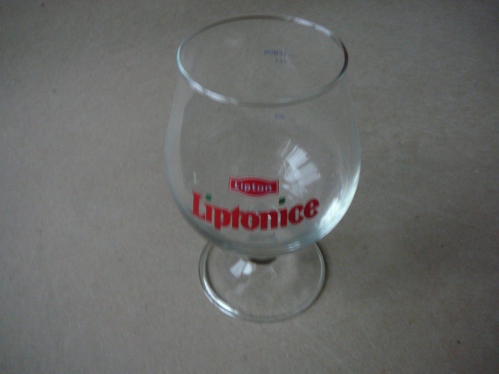 Liptonice glas, Verzamelen, Glas en Borrelglaasjes, Ophalen of Verzenden, Zo goed als nieuw, Overige typen