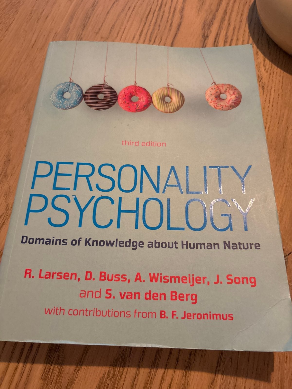 Personality Psychology - R. Larsen, D. Buss, A. Wismeijer, Ophalen of Verzenden, Gamma, Zo goed als nieuw, HBO