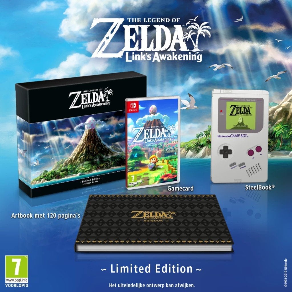 Zelda: Link's awakening - limited edition, Avontuur en Actie, 1 speler, Ophalen of Verzenden, Zo goed als nieuw