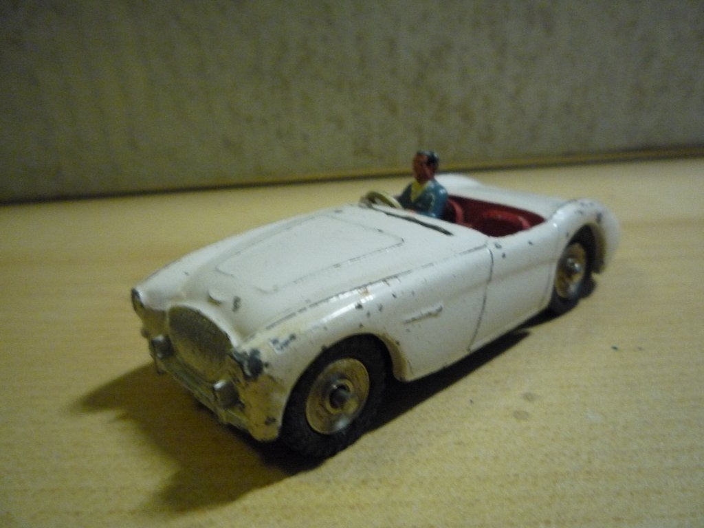 Austin Healy wit Dinky Toys 546, Hobby en Vrije tijd, Ophalen of Verzenden, Gebruikt, Auto, Dinky Toys