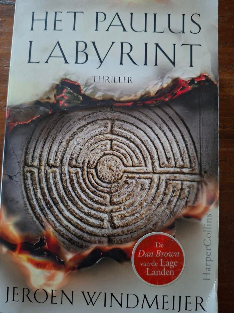 Het Paulus Labyrint - Jeroen Windmeijer (Thriller), Boeken, Ophalen of Verzenden, Gelezen, Jeroen Windmeijer, Nederland