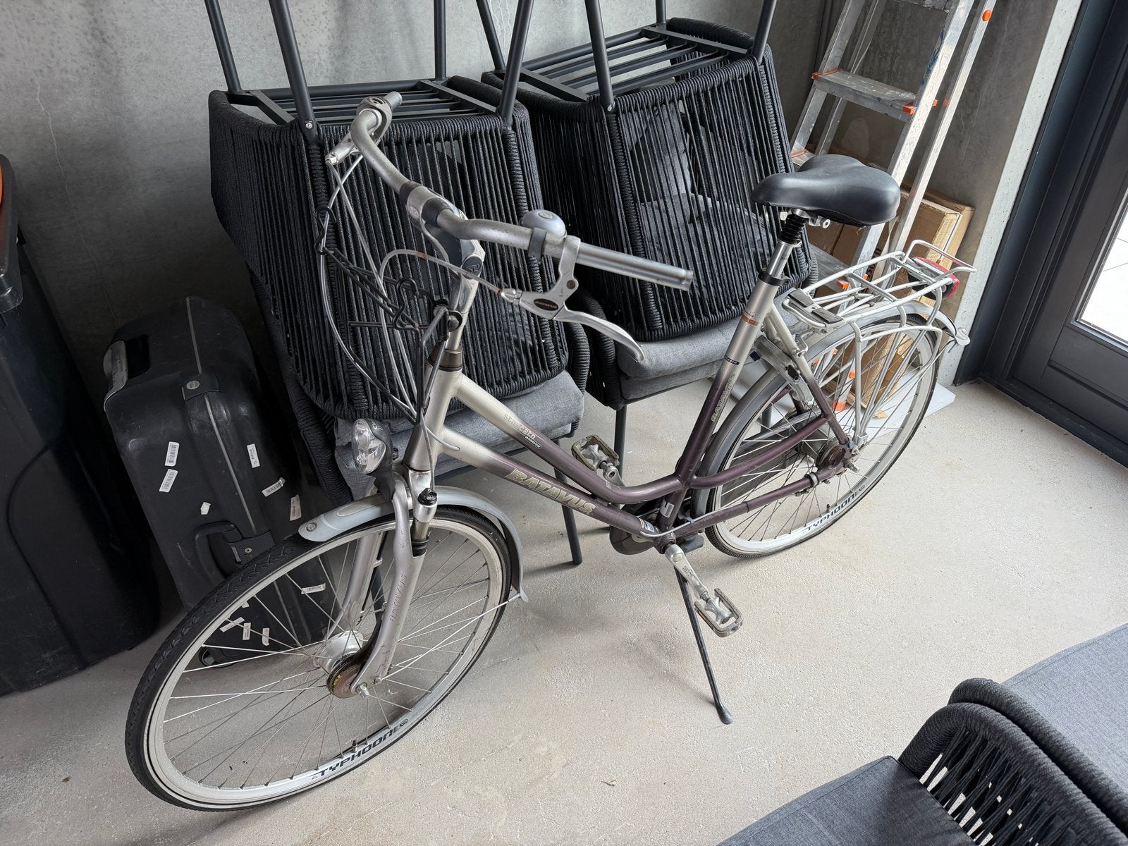 Batavus Staccato damesfiets - Gebruikt, Velgrem, Versnellingen, Batavus, Ophalen of Verzenden
