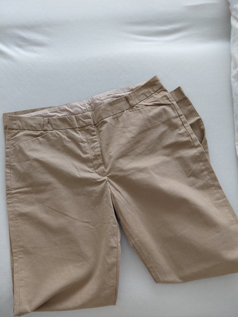 Dockers women, wijdte 34, z.g.a.n., Verzenden, Beige, Maat 42/44 (L), Zo goed als nieuw