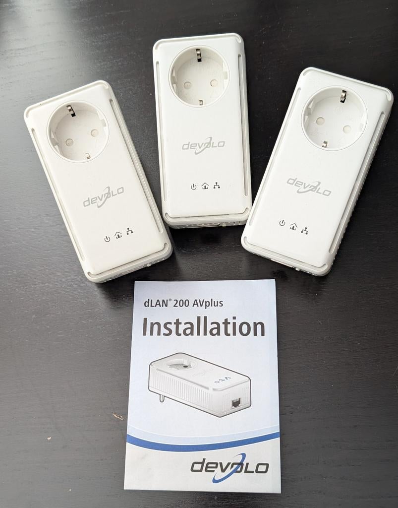 Devolo dLAN 200 AVplus | Set van 3 | Nieuw, Ophalen, Nieuw