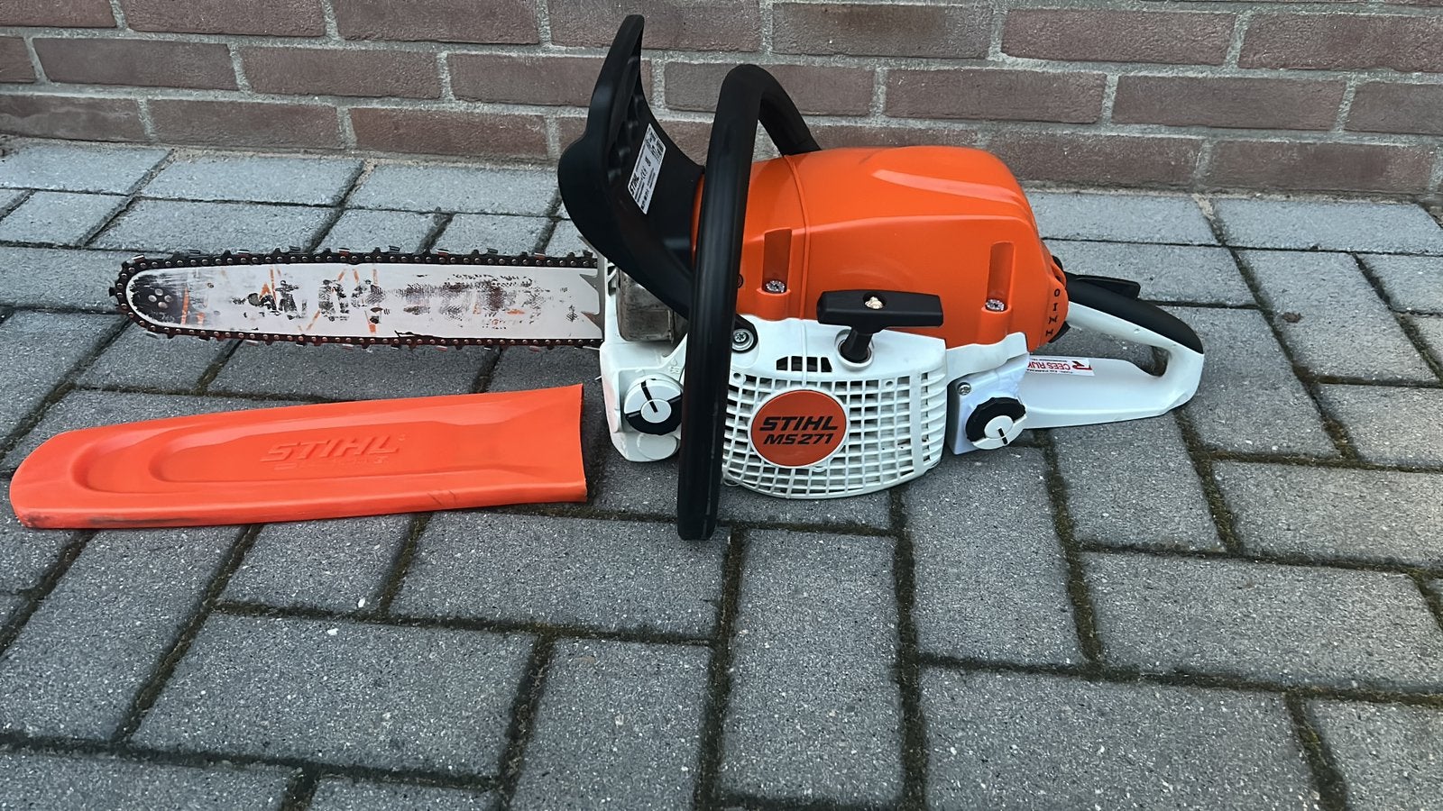 Stihl MS 271-C 2024 weinig gebruikt met garantie!!, Ophalen of Verzenden, Zo goed als nieuw