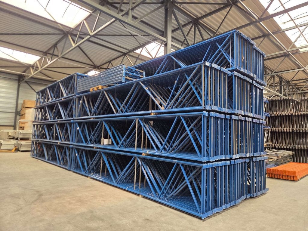 Nedcon NR palletstelling magazijnstelling gebruikt, HMS Magzijninrichtingen, Gebruikt, Info@hmsmagazijninrichtingen.nl, Horsterweg 21 sevenum