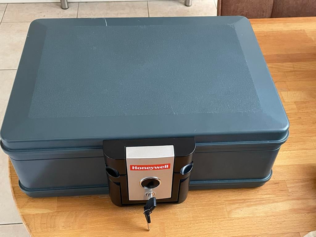 Honeywell documentenkoffer brandveilig, Ophalen of Verzenden, Gebruikt, Brandkast