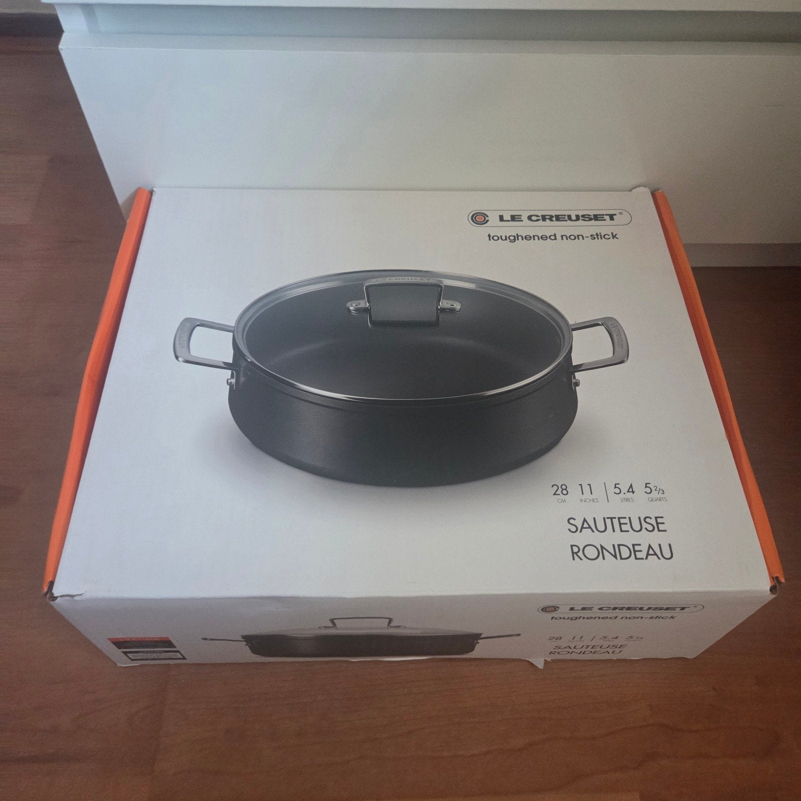 Le Creuset Sauteuse Rondeau - 28 cm - Nieuw, Ophalen, Met deksel, Le Creuset, Sauteerpan