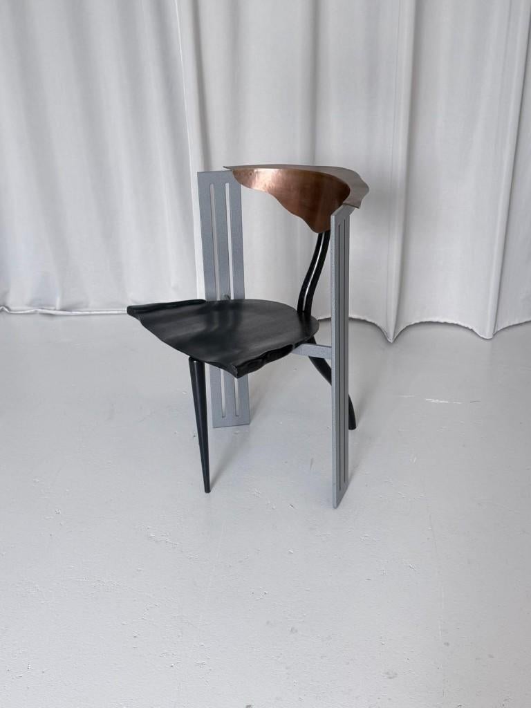 Ota Otanek design stoel van Borek Sipek voor Vitra, 1991, Verzenden, Zwart, Postmodern, Zo goed als nieuw