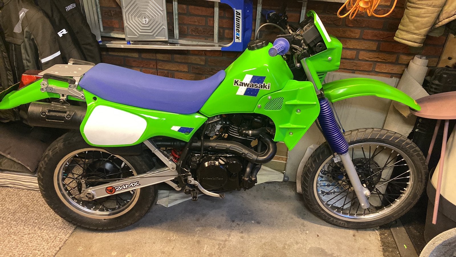 Kawasaki kl600 a, Ophalen, Gebruikt