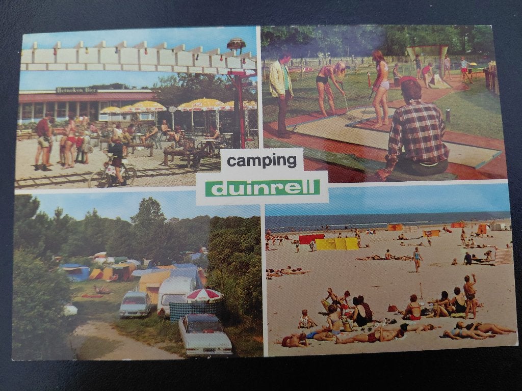 Camping Duinrell, Wassenaar, 1969, gelopen. (Lu), Verzenden, 1960 tot 1980, Gelopen, Overige thema's