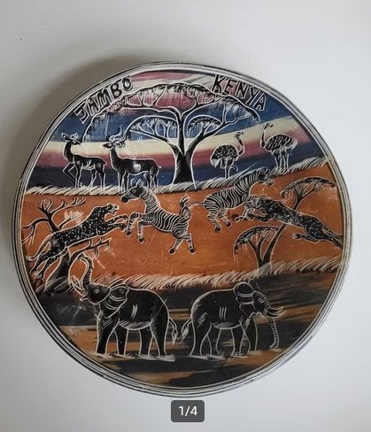 Mooi bord en schaaltje te koop!, Huis en Inrichting, Keuken | Servies, Ophalen, Gebruikt, Schaal of Schalen, Overige stijlen