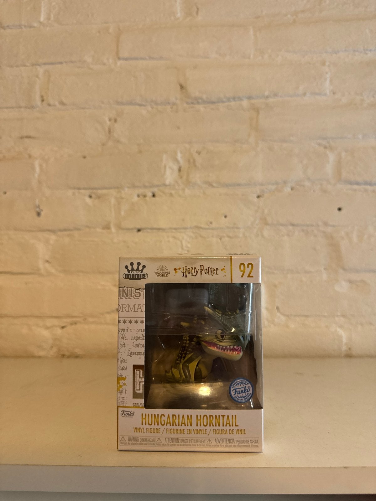 Funko Pop! Harry Potter Hongaarse Hoornstaart #92, Ophalen of Verzenden, Nieuw