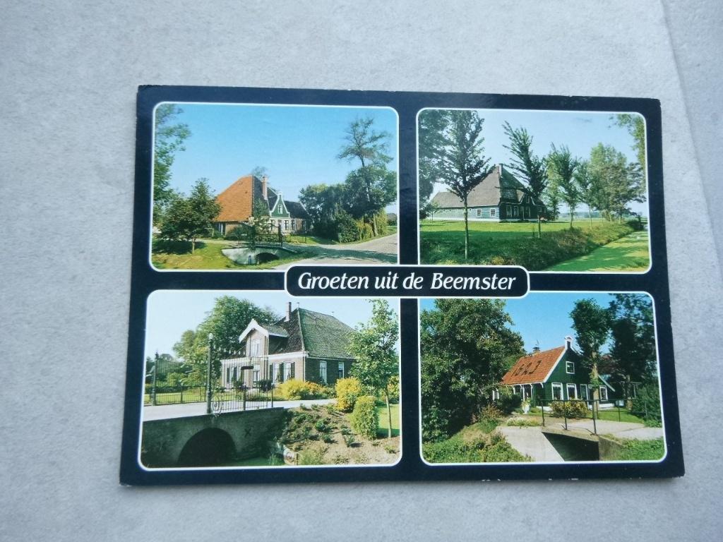 Beemster, groeten uit, Verzenden, 1980 tot heden, Gelopen, Noord-Brabant