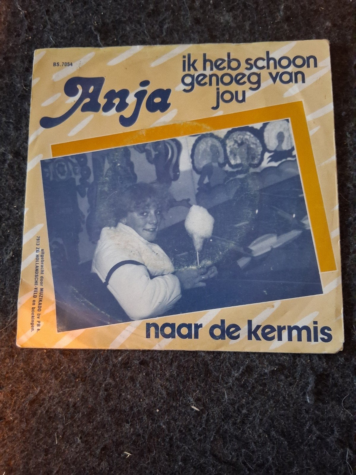 Anja - Ik Heb Schoon Genoeg Van Jou / Naar De Kermis., Gebruikt, 7 inch, Single, Ophalen of Verzenden