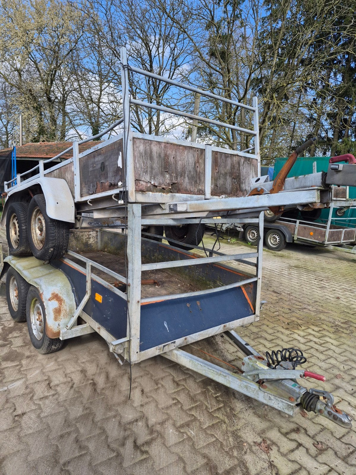 2 opknapper tandemassers, Ophalen of Verzenden, Gebruikt
