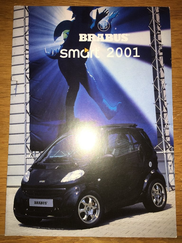 7x Smart Brabus Carlsson folders brochure persfoto's Tridion, Boeken, Ophalen of Verzenden, Zo goed als nieuw, Mercedes