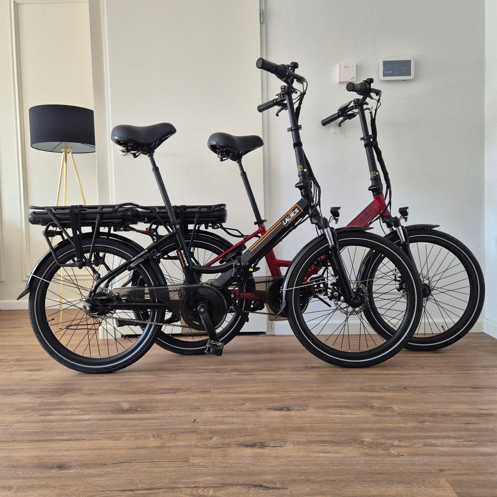 2x Z.G.A.N Lacros S600XL elektrische vouwfietsen(Middenmotor