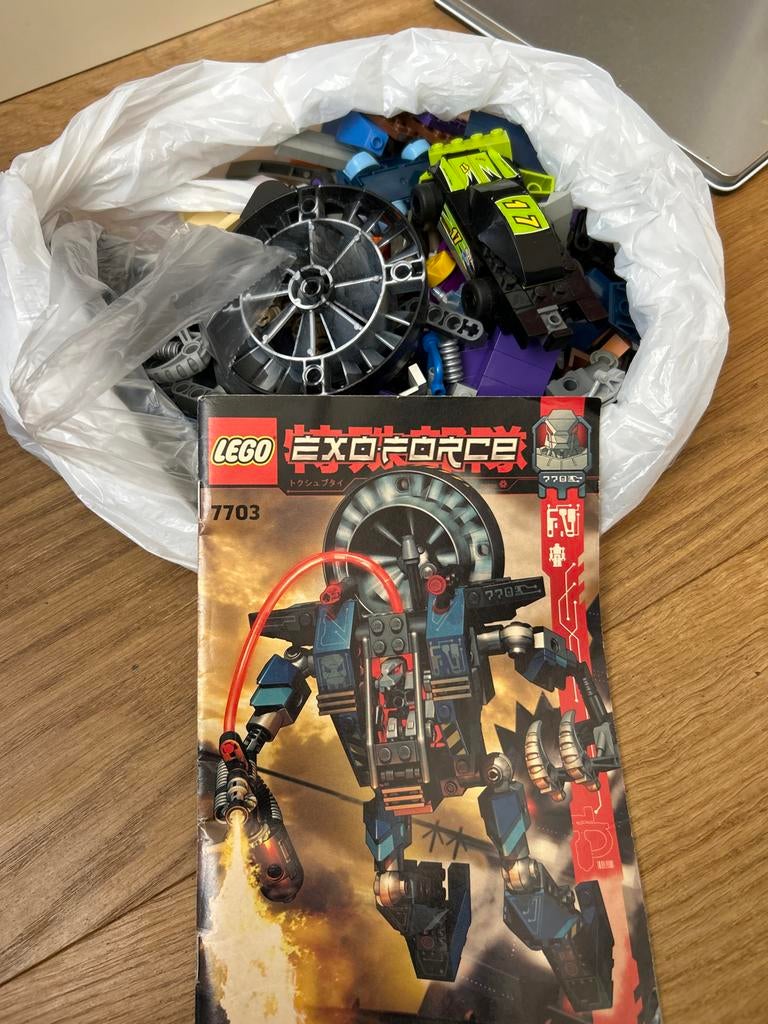 Lego Exo-Force 7703 en losse stenen, Ophalen of Verzenden, Gebruikt, Losse stenen, Lego