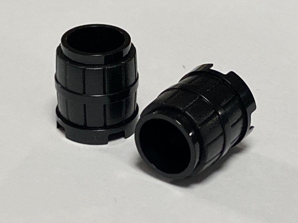 Partij nieuwe Lego 2x zwarte tonnetjes / barrel, Overige thema's, Lego, Nieuw, Ophalen of Verzenden