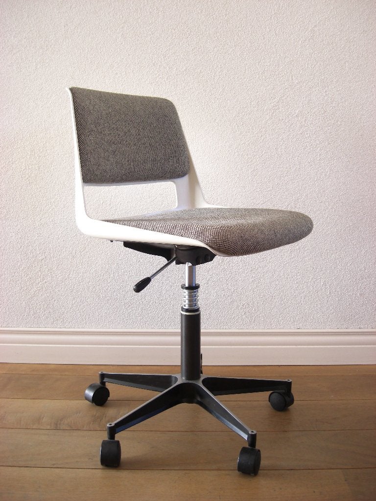 Gispen 2706 vintage bureaustoel, Ophalen, Gebruikt, Zwart, Ergonomisch