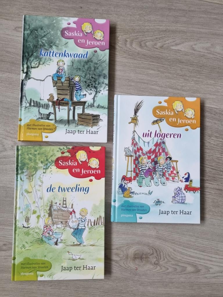 Diverse boeken Saskia & Jeroen -samen voor 6 euro, Ophalen of Verzenden, Zo goed als nieuw, Jaap ter Haar, Fictie algemeen