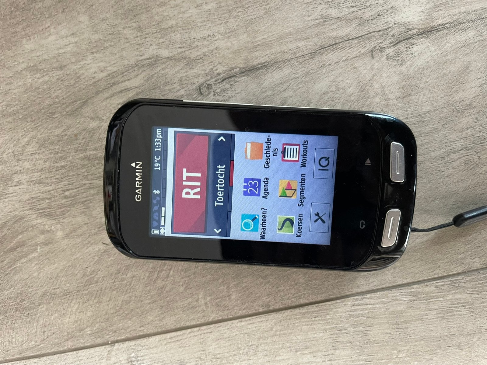 Garmin Edge 1000 geheel compleet (aan/uit )kapot  werkt goed, Fietsen en Brommers, Fietsaccessoires | Fietscomputers, Verzenden