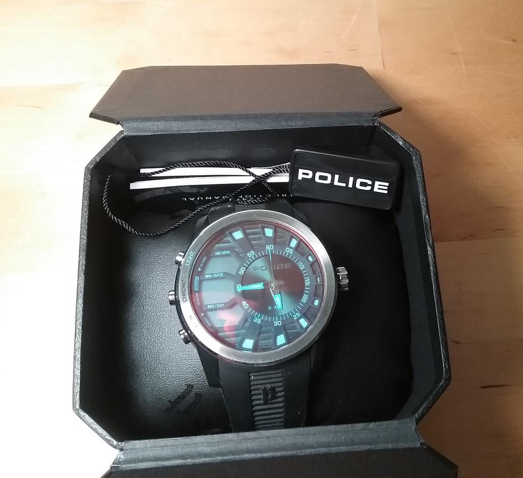 Horloge Police, Sieraden, Tassen en Uiterlijk, Horloges | Heren, Ophalen, Zo goed als nieuw, Overige merken