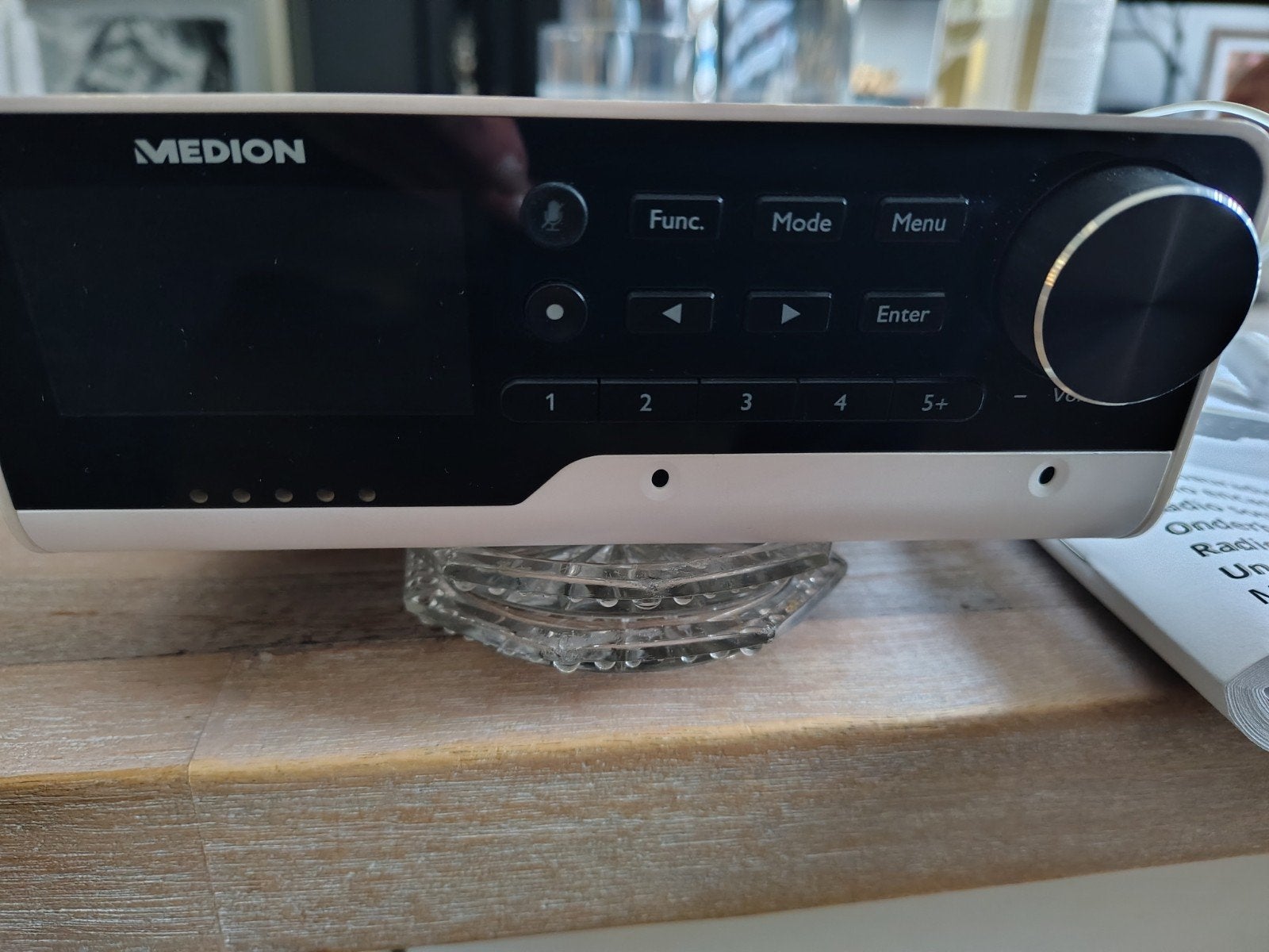 Medion onderbouw Keukenradio met Spraakfunctie, DAB+ en WLAN, Ophalen of Verzenden, Zo goed als nieuw, Radio
